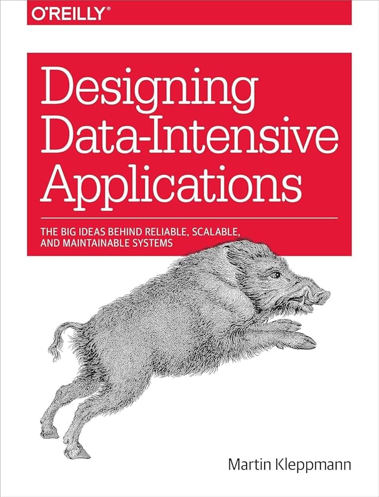 Capa do livro Designing Data-Intensive Applications
