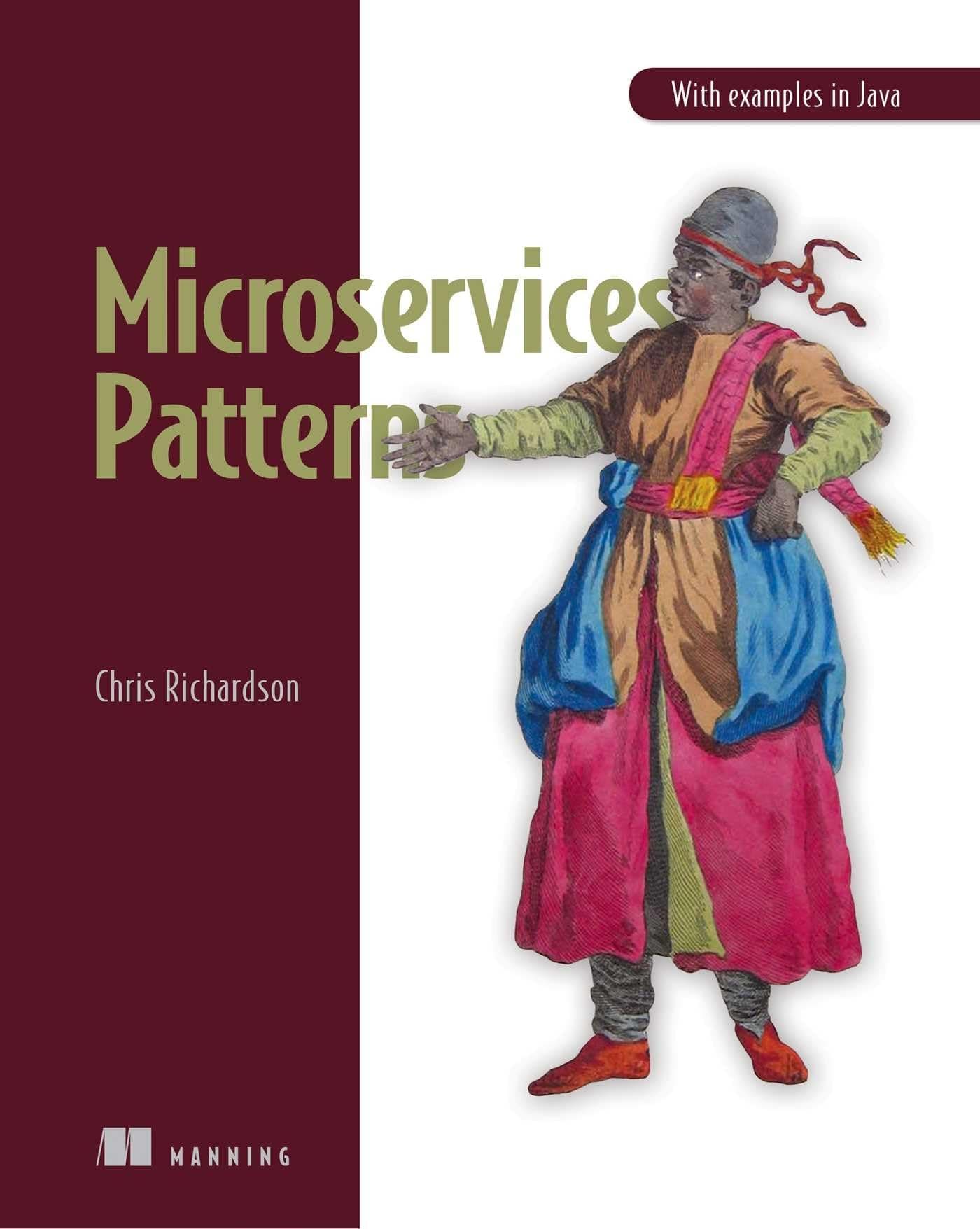 Capa do livro Microservices Patterns